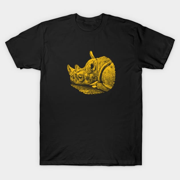 Rhinoceros T-Shirt by Guardi
